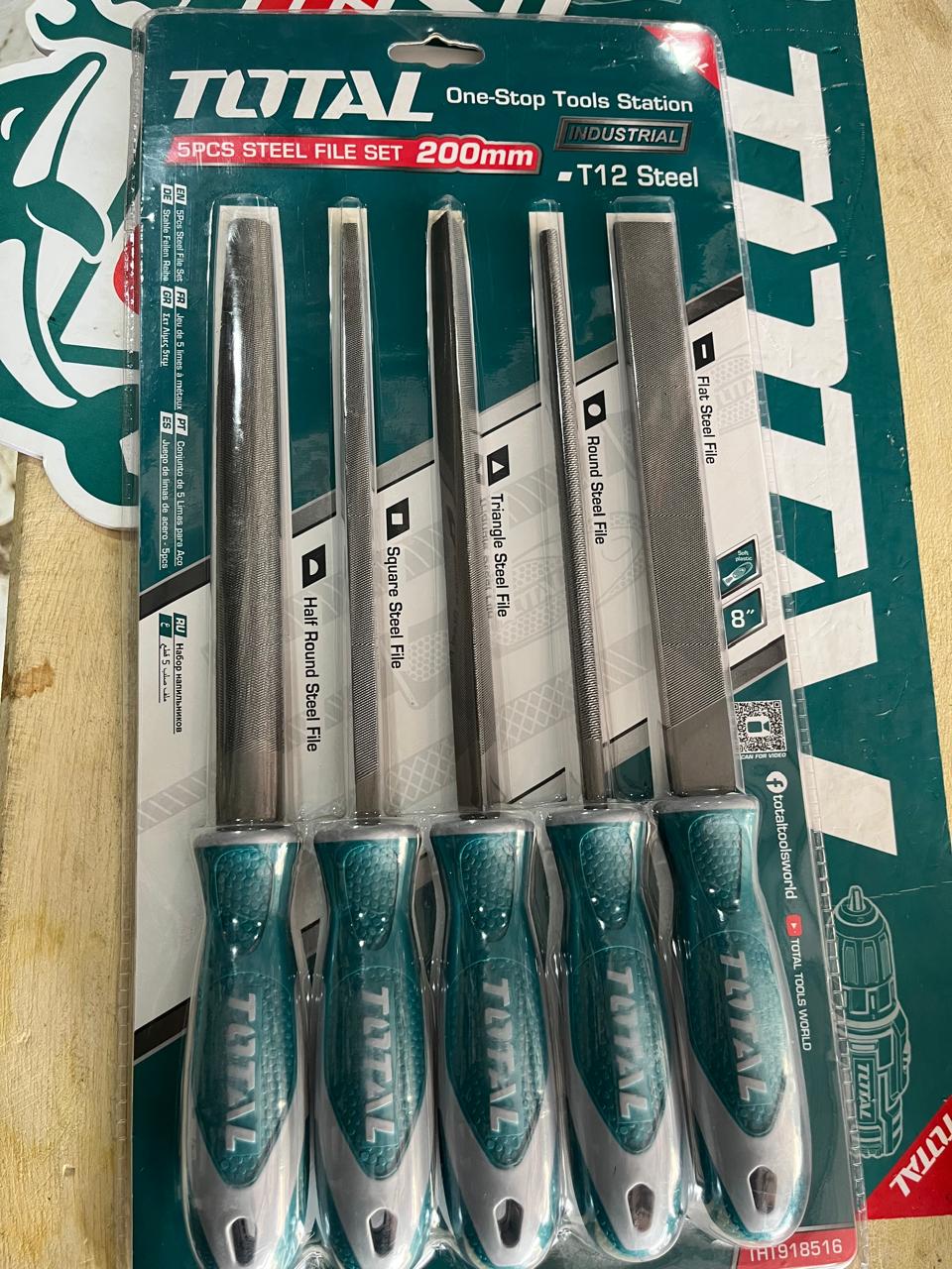 KIT DE LIMAS PARA ACERO 5 PZ THT918516